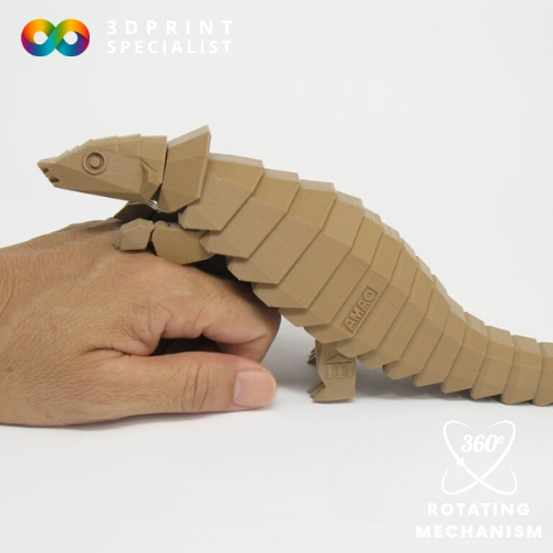 Articulated Pangolin Toy Children's Toys Articulated Flexible Pangolin ...