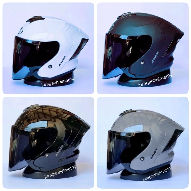 Original Js Armor Half face HELMET | Shopee Malaysia