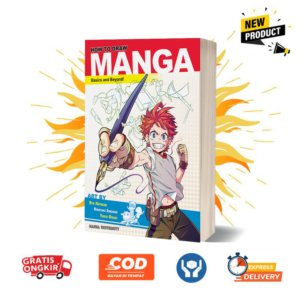 How to Draw Manga by Manga University (English) | Shopee Malaysia