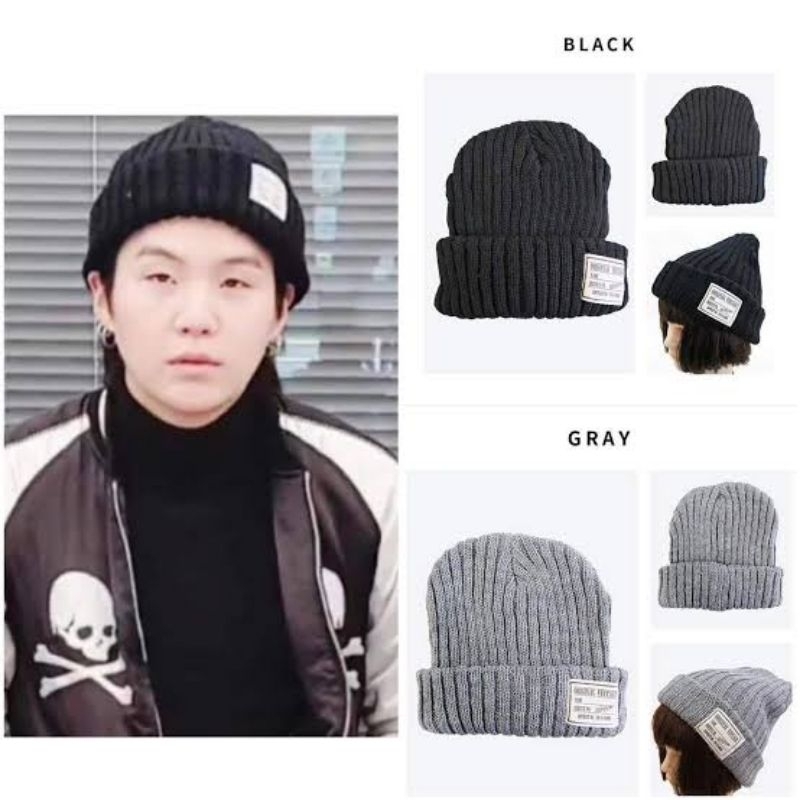 Y&m beanie (as worn by Suga) | Shopee Malaysia