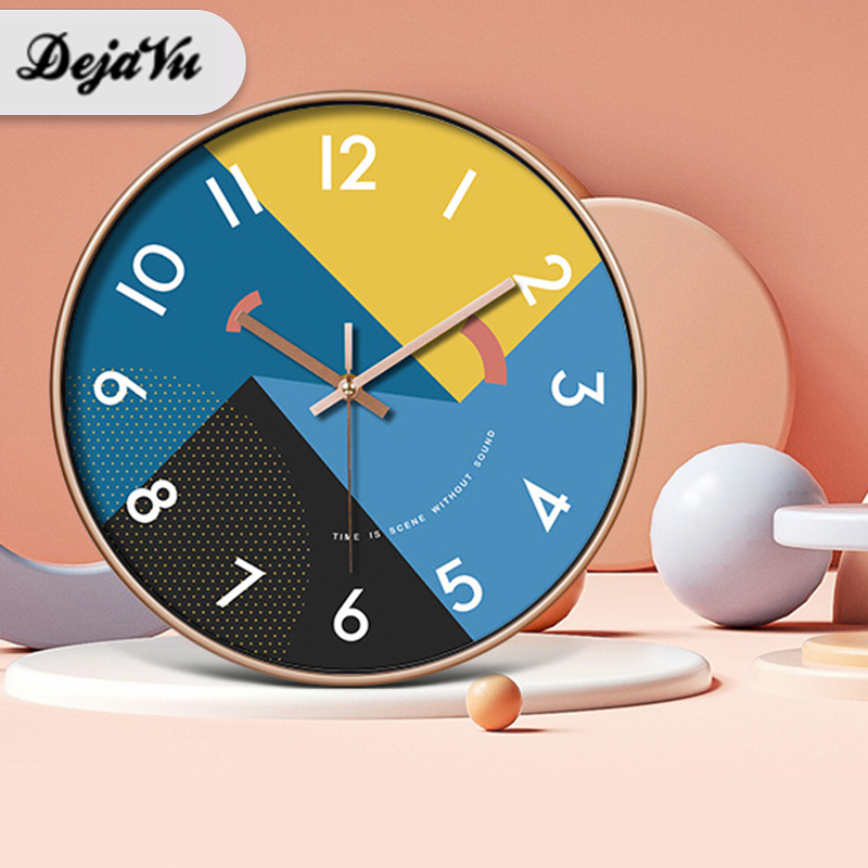 Dejavu Wall Clock Home Decor Wall Mounted Analog Clock Diameter 2030