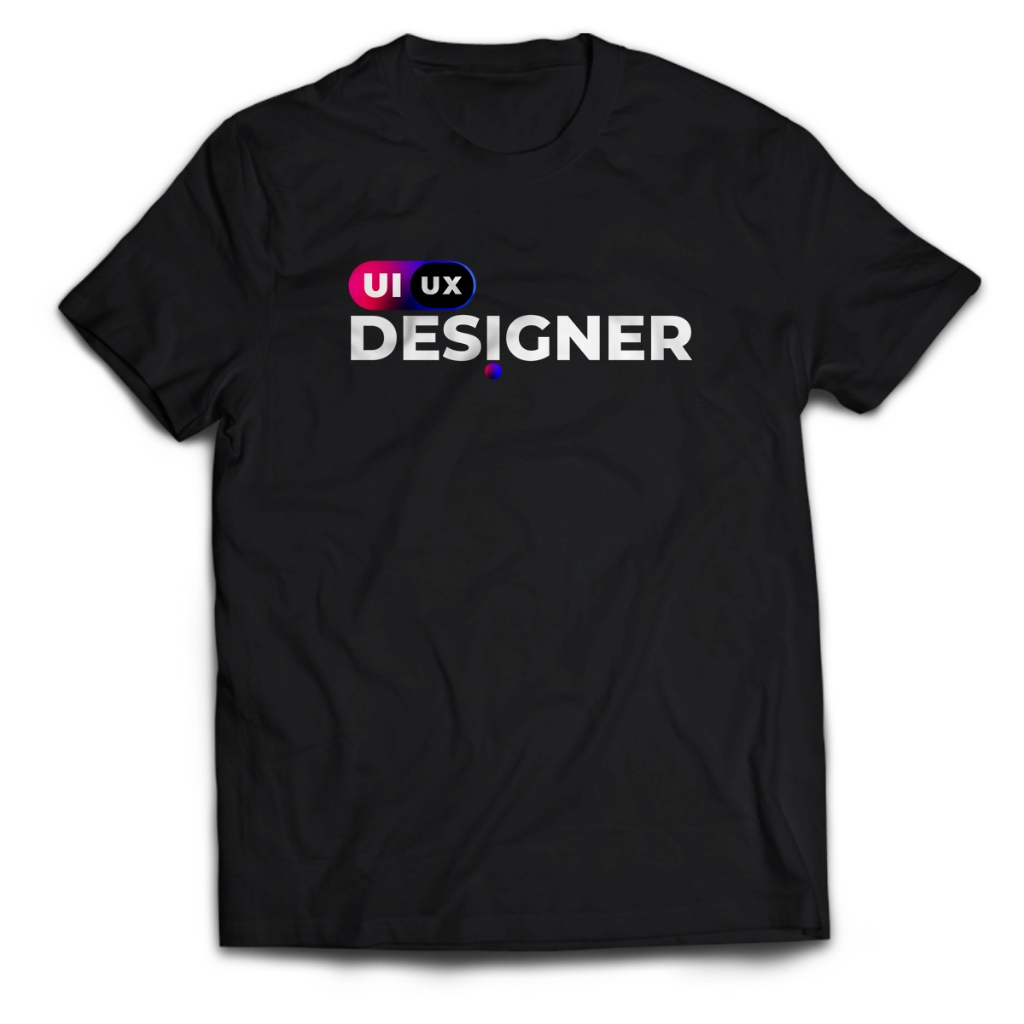 Ui UX DESIGNER Adult Unisex Men's Distro T-Shirt | Shopee Malaysia