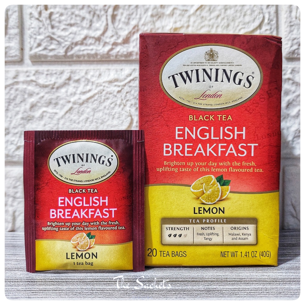 Twins English Breakfast Lemon Black Tea Sachet | Shopee Malaysia