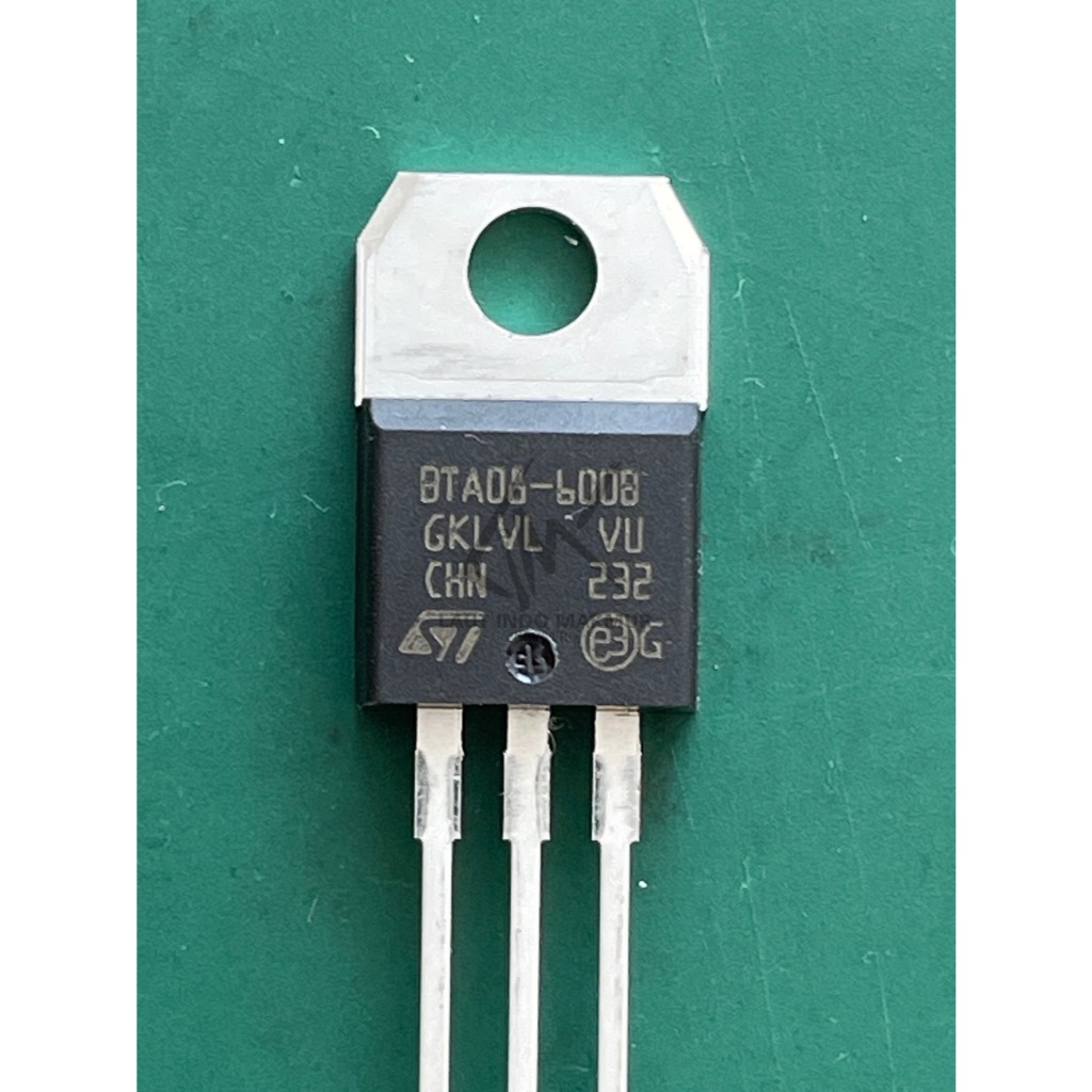 TRIAC BTA08-600B 8A 600V Genérico – ACDC Evolution - Foto 7