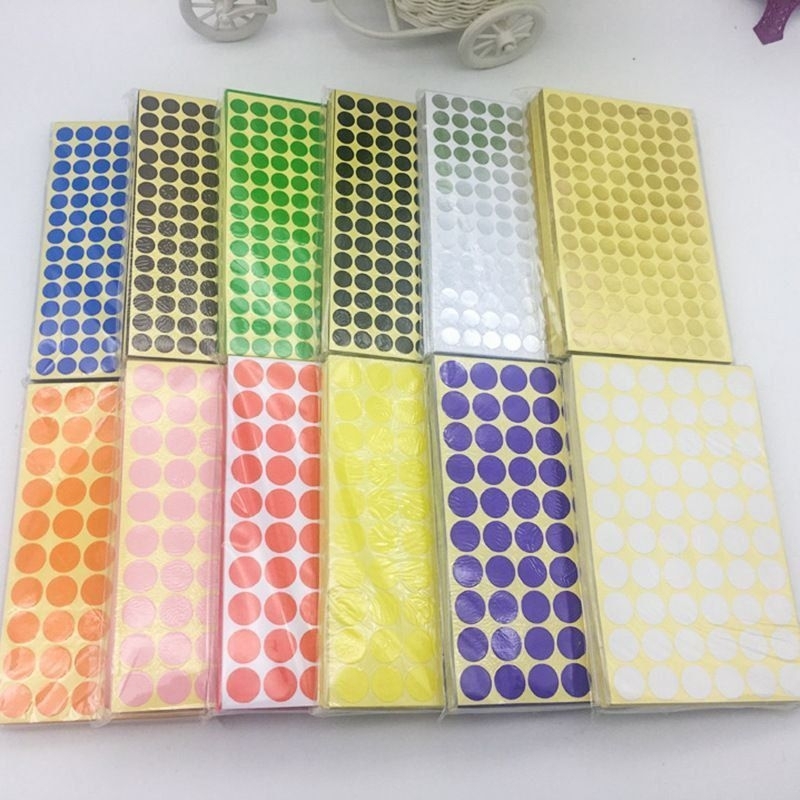 Dot LABEL/DOT STICKER/DOT STICKER (Price PER Sheet) | Shopee Malaysia
