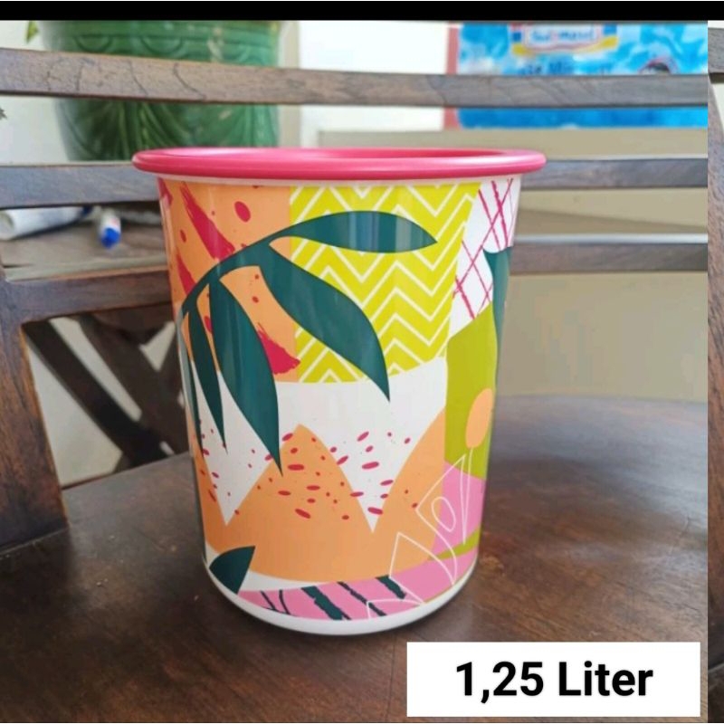 Milk powder jar t bestie canister tupperware 1,2 liter unit | Shopee ...