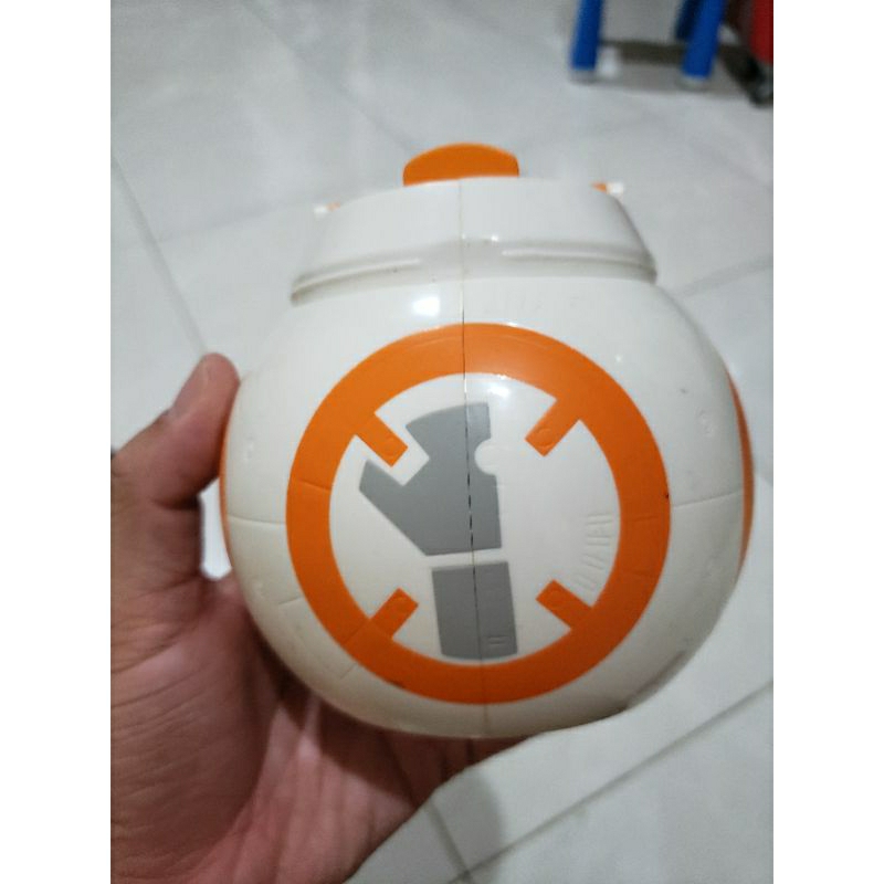 Set 6 Sottobicchieri Star Wars BB-8, Laminati Con Base In Sughero, 10x10 Cm, Ufficiali
