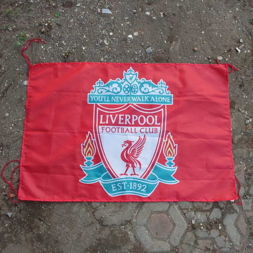 Liverpool FC FLAG - LIVERPOOL Football Club FLAG - English League ...