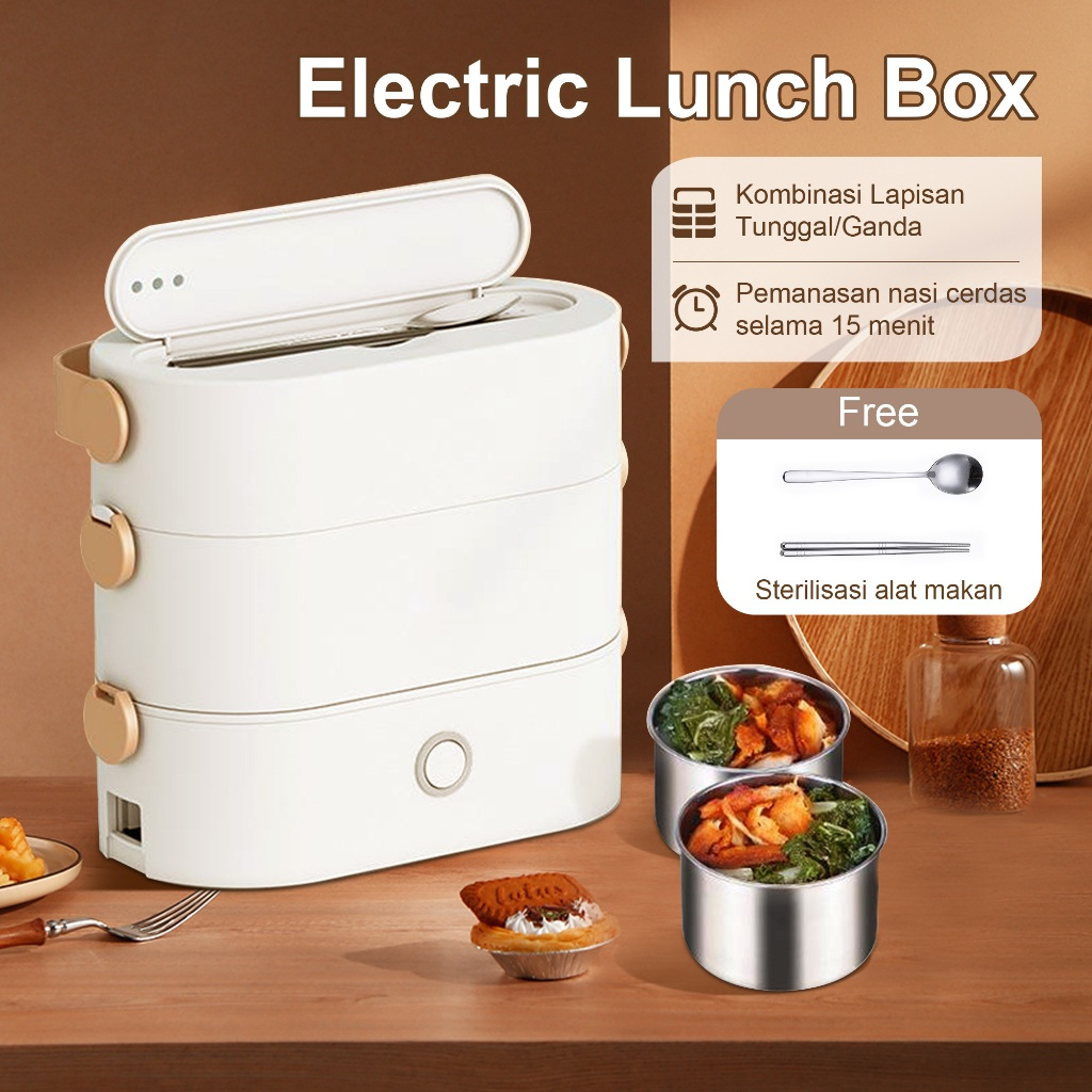 Electric Lunch Box Electric Lunch Box Mini Rice Cooker 2L Portable ...