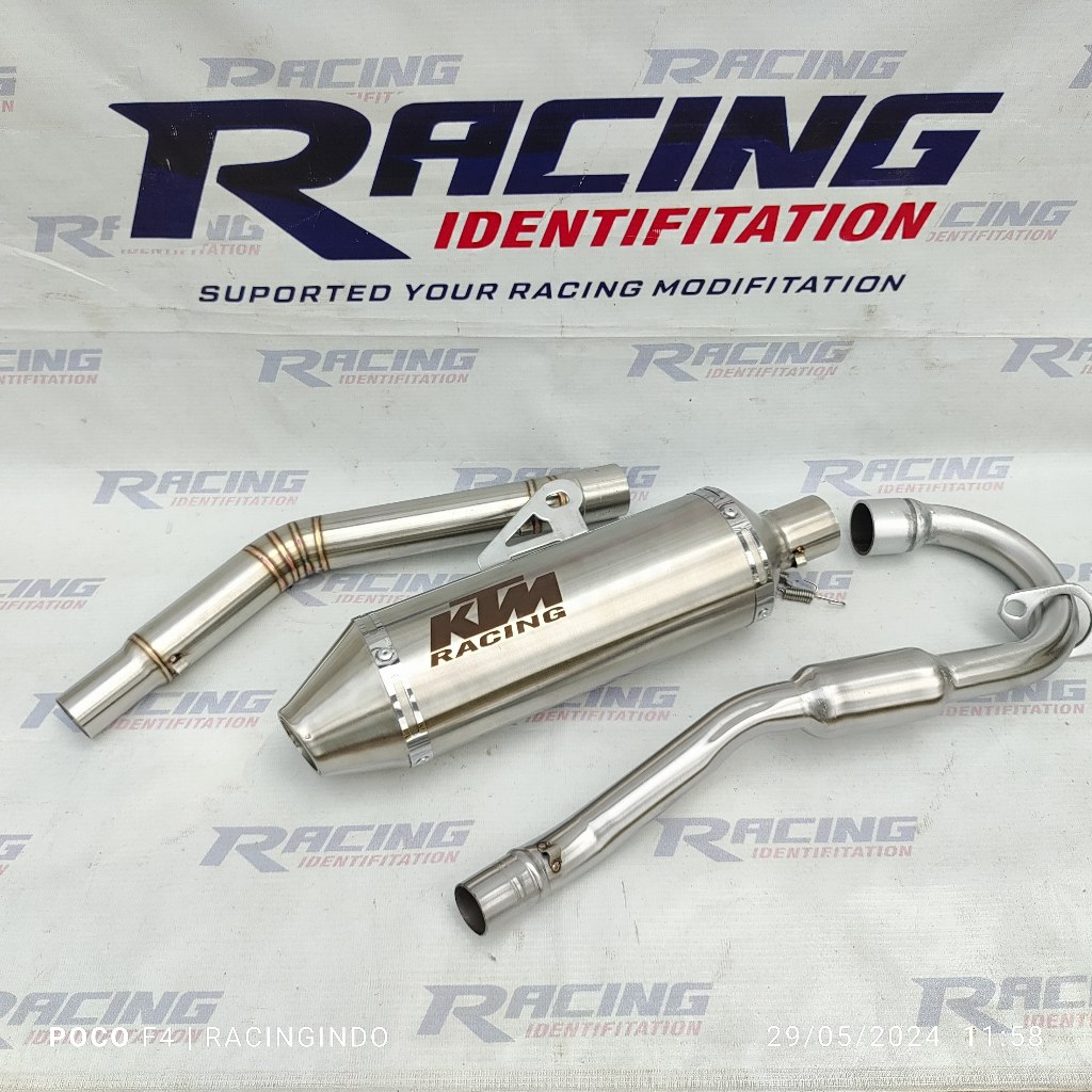 Fullbooked KTM exhaust MUFFLER 38MM FOR Motorcycle XR150 XR200 XR 150/