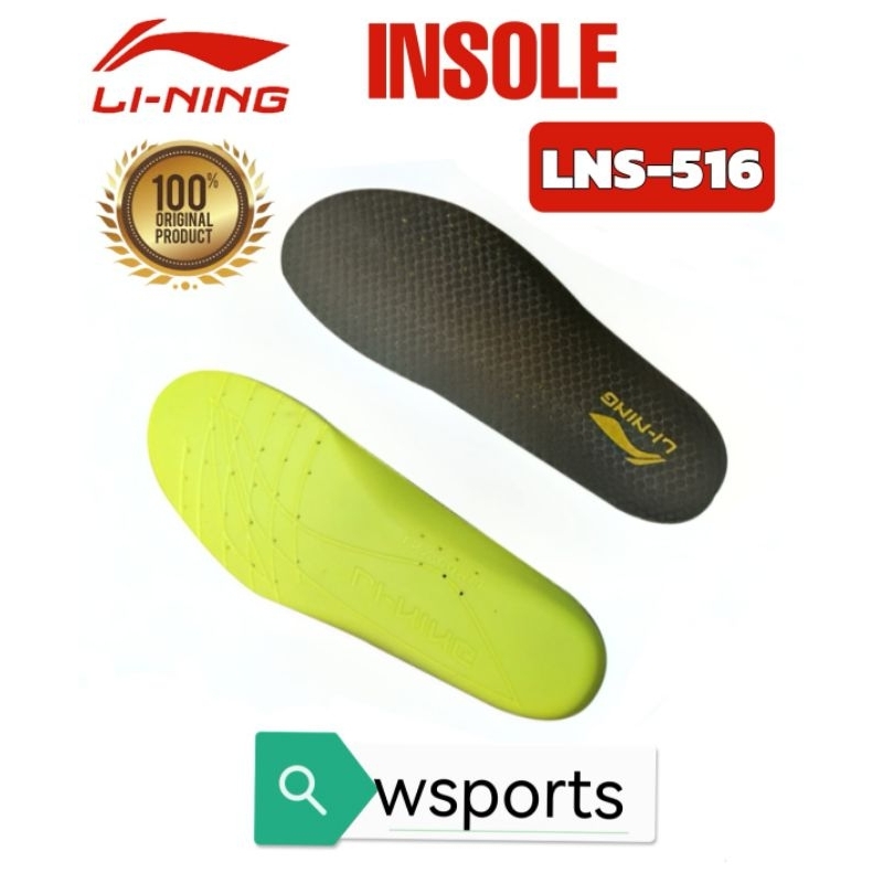Original LiNing Shoe INSOLE | Shopee Malaysia
