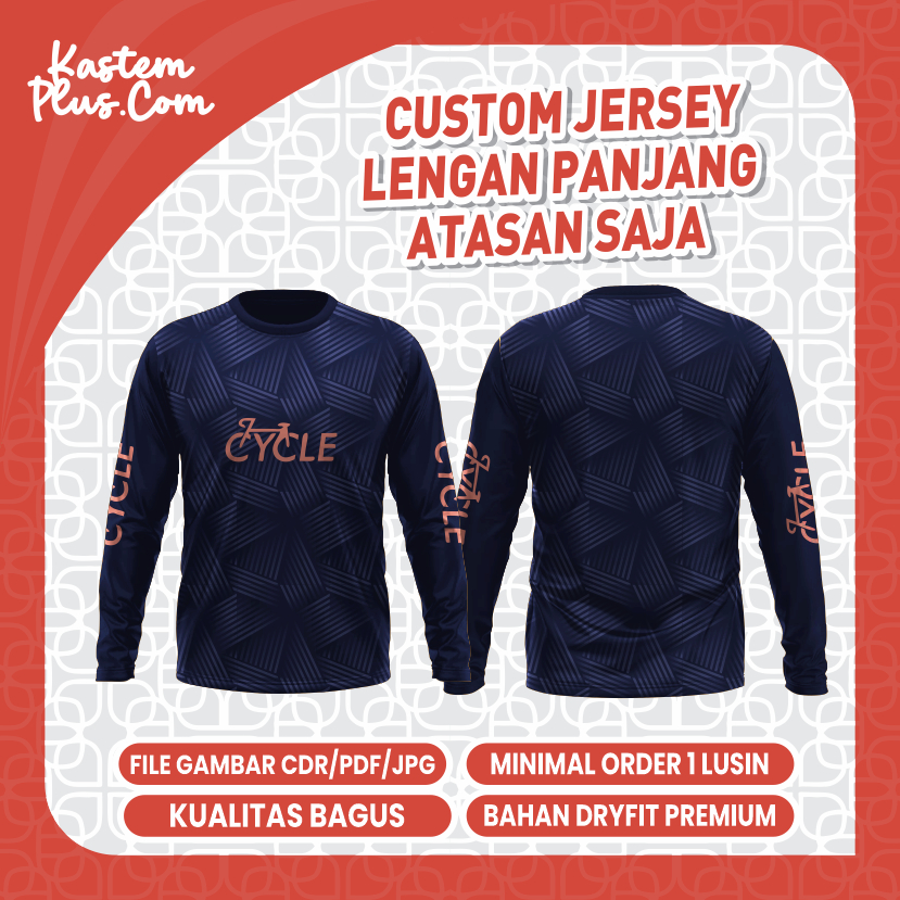 Long sleeves jersey T-shirt with logo
