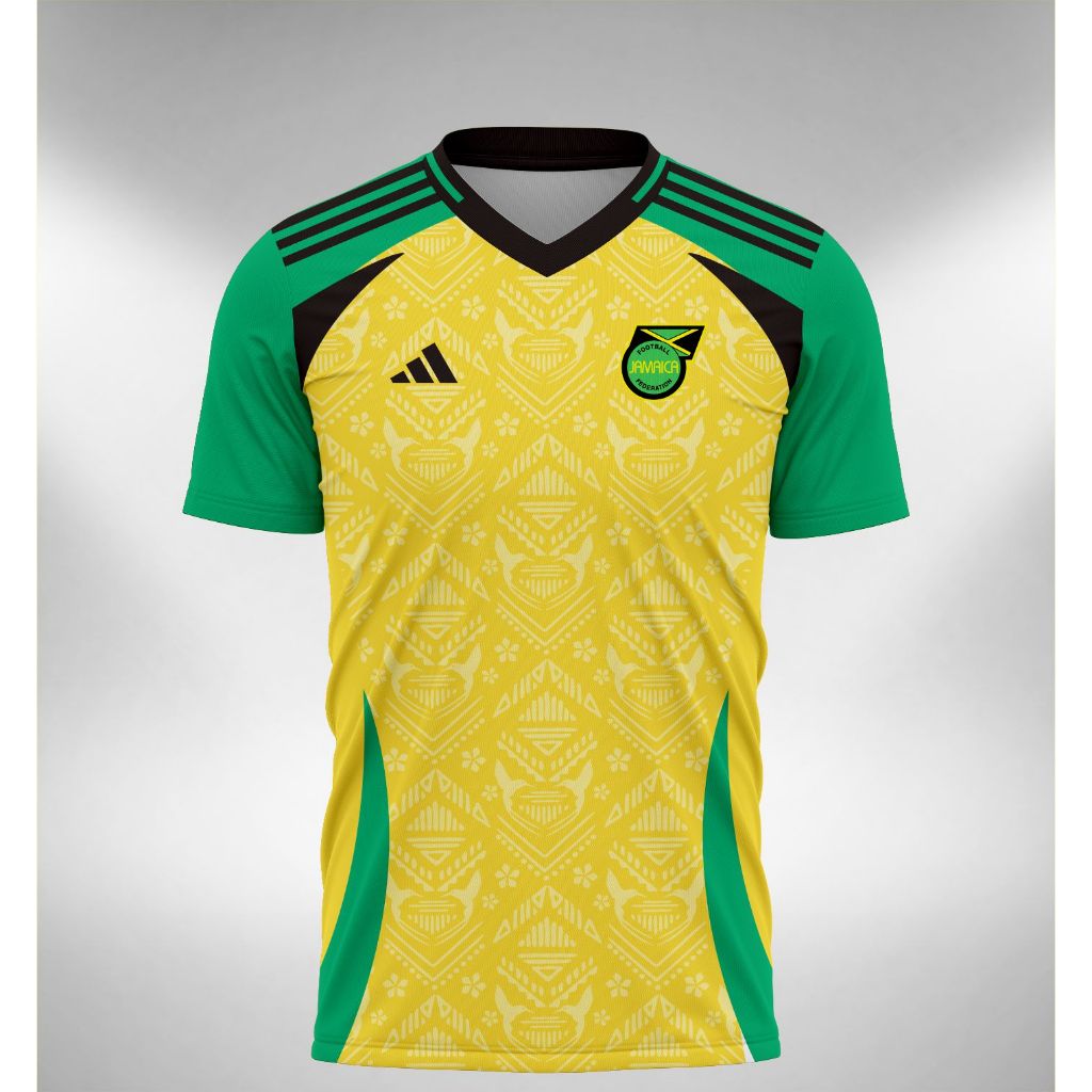 Jamaica Home Jersey 2024 2025 Jamaica | Shopee Malaysia