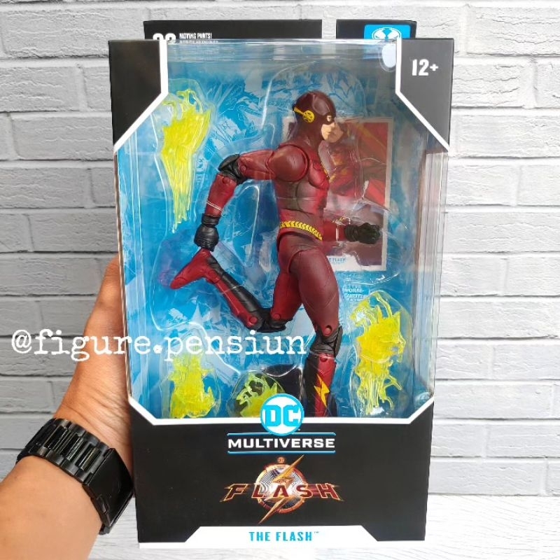 Dc MULTIVERSE MCFARLANE THE FLASH MOVIE BATMAN COSTUME ACTION FIGURE ...