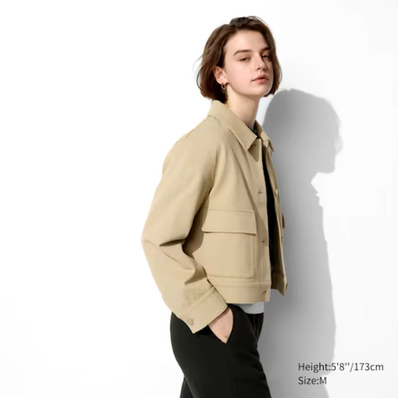 Women UNIQLO Jersey Relax Jacket