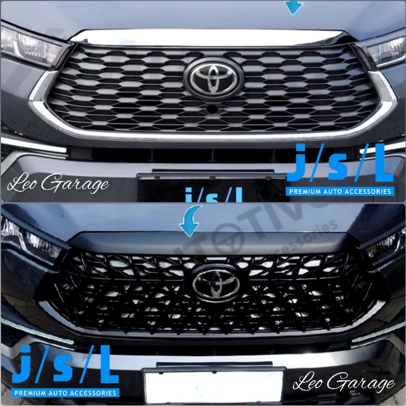 Innova ZENIX 2022 2023 2024 2025 HYBRID NON HYBRID HOOD FRONT MOULDING ...