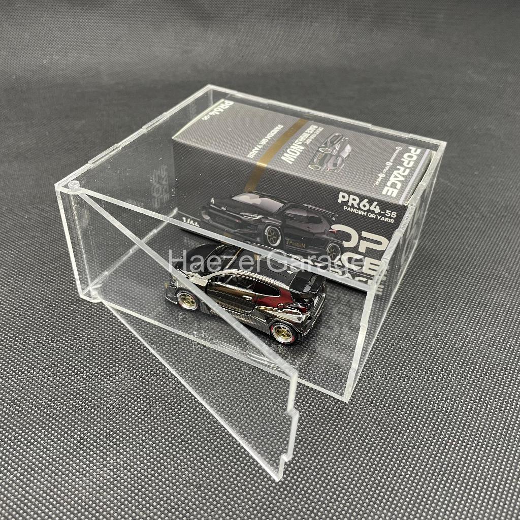 Pop RACE ACRYLIC CASE V2 Horizontal Diecast Display Rack ACRYLIC ...