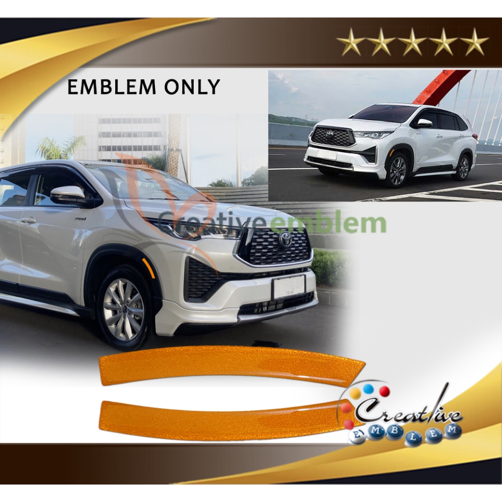 New Front Side Marker Emblem for Toyota INNOVA Zenix | Shopee Malaysia