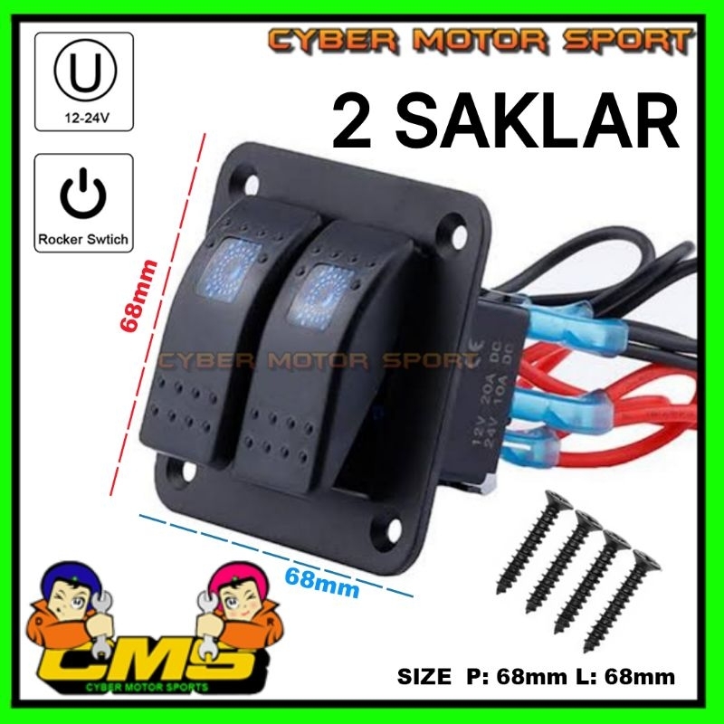 TOMBOL Dashboard Panel switch switch switch 12v 24v car motorbike bus ...