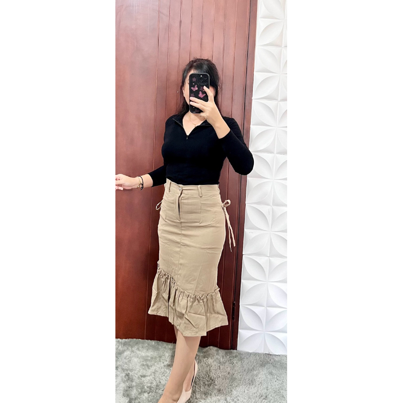 Mermaid midi skirt best sale