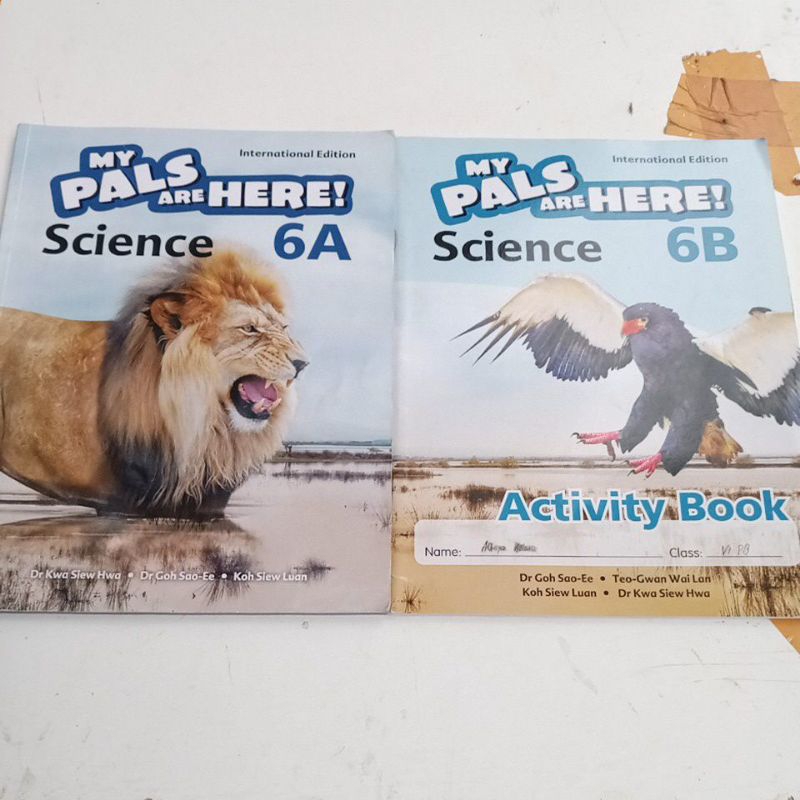 My pals are here science 6A-6B textbook+qctivity book | Shopee Malaysia