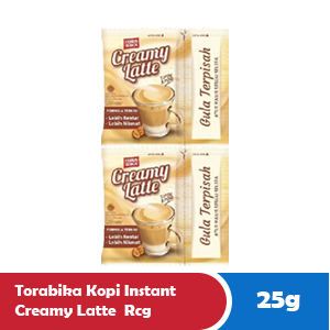 Torabika Instant Creamy Latte Coffee contains 10 25gr Sachets (price ...