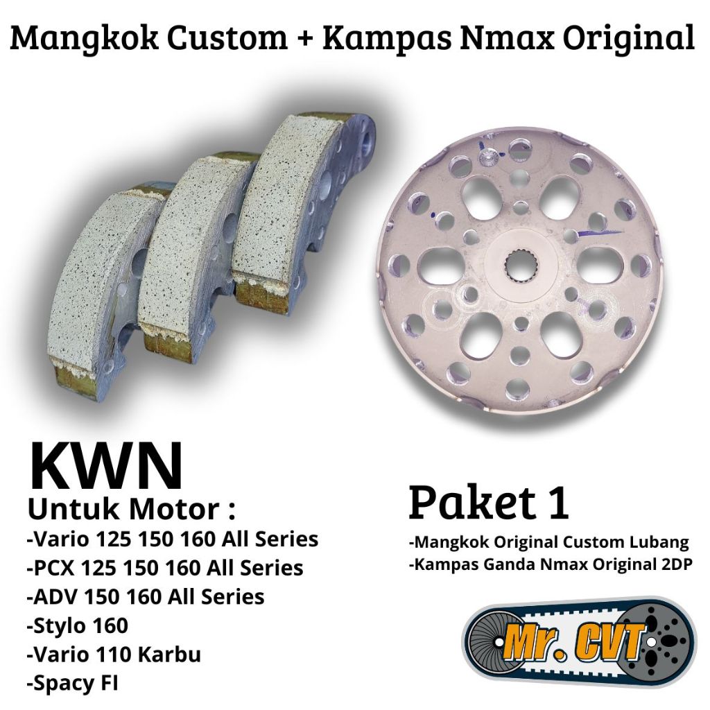 Package 1 Custom Bowl+Double Lining Nmax Original 2dp For PCX Stylo ADV ...