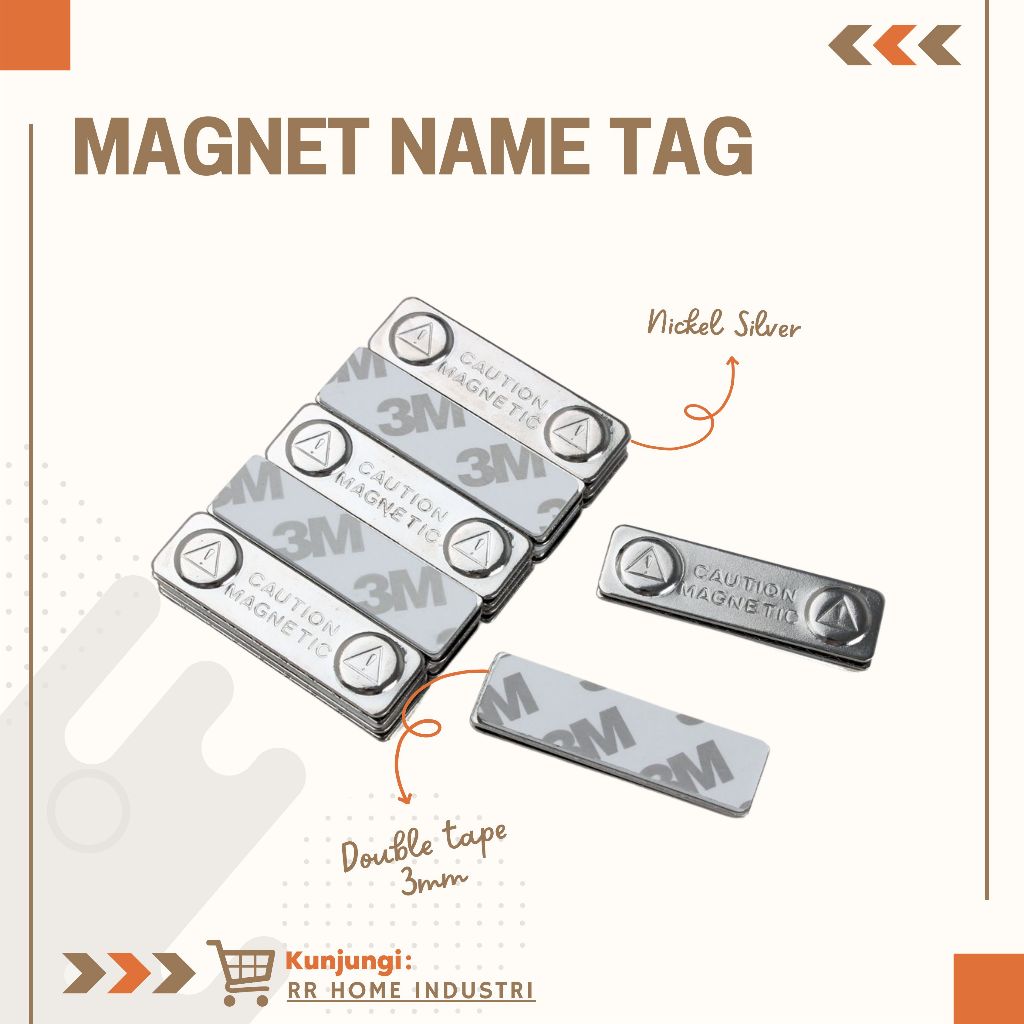 Chest Name Magnet/Name Tag/Caution Grade Super | Shopee Malaysia