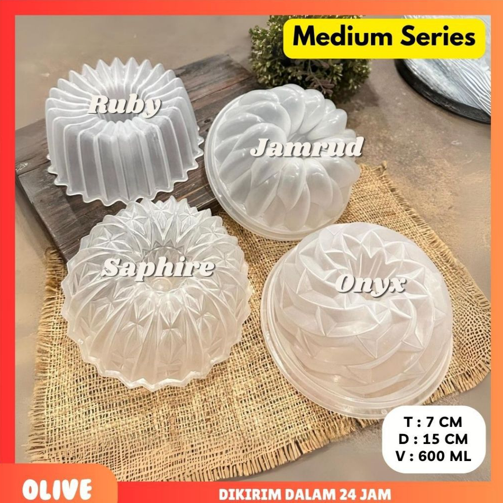 Imported Quality Medium Mini Pudding Mold Size 15 x 7 cm 600 ML Acuan ...