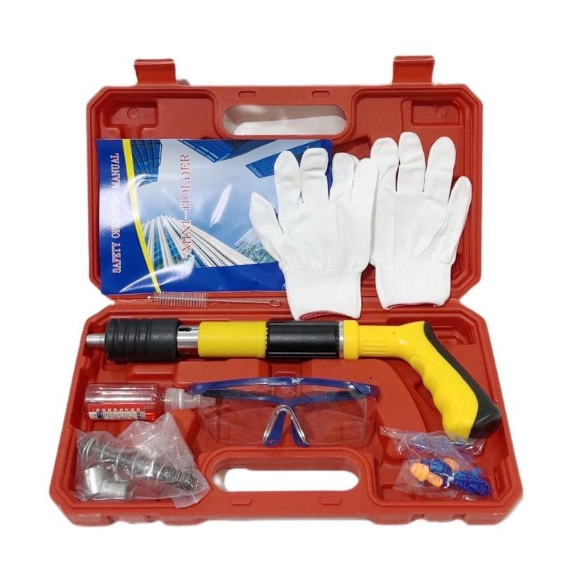Ramset Tool SET small SET BOX suitcase nail gun 7.3mm concrete ramset ...