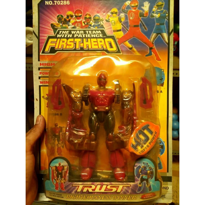 Toys Action Figure Power Rangers Transformer Old School Collection ...