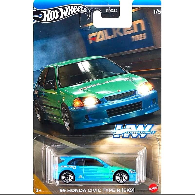 2024 HOT WHEELS PREMIUM '24 HONDA CIVIC TYPE-R BOULEVARD #105 SPOON FL5 IN HAND