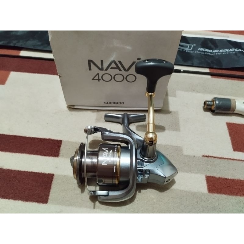 【最終値下げ】シマノ(SHIMANO) NAVI 4000 スピニングリール シマノ NAVI 4000 最終値下げ】シマノ(SHIMANO) NAVI 4000