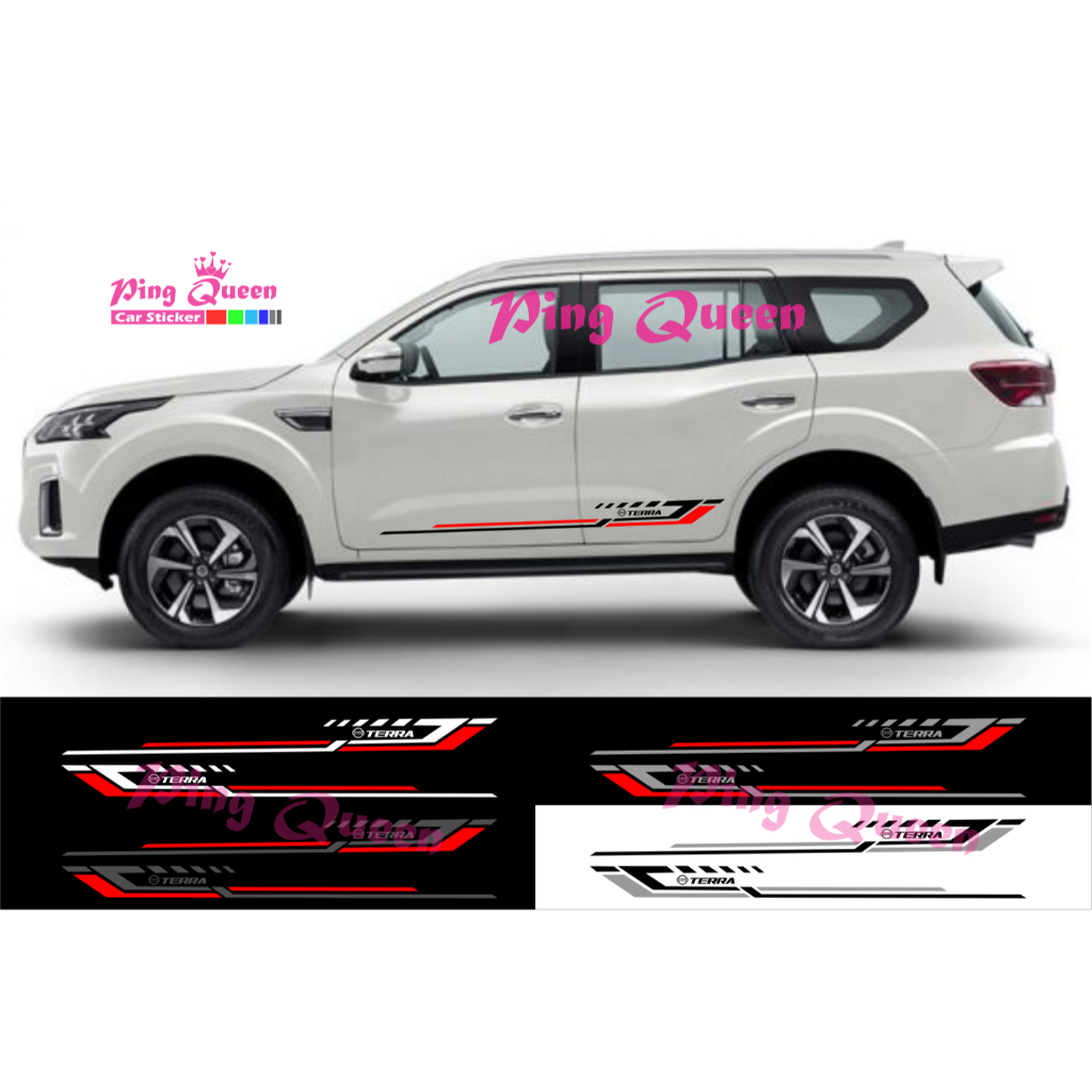 Terra CAR STICKER STICKER STRIPING TERRA CAR VARIATIONS | Shopee Malaysia