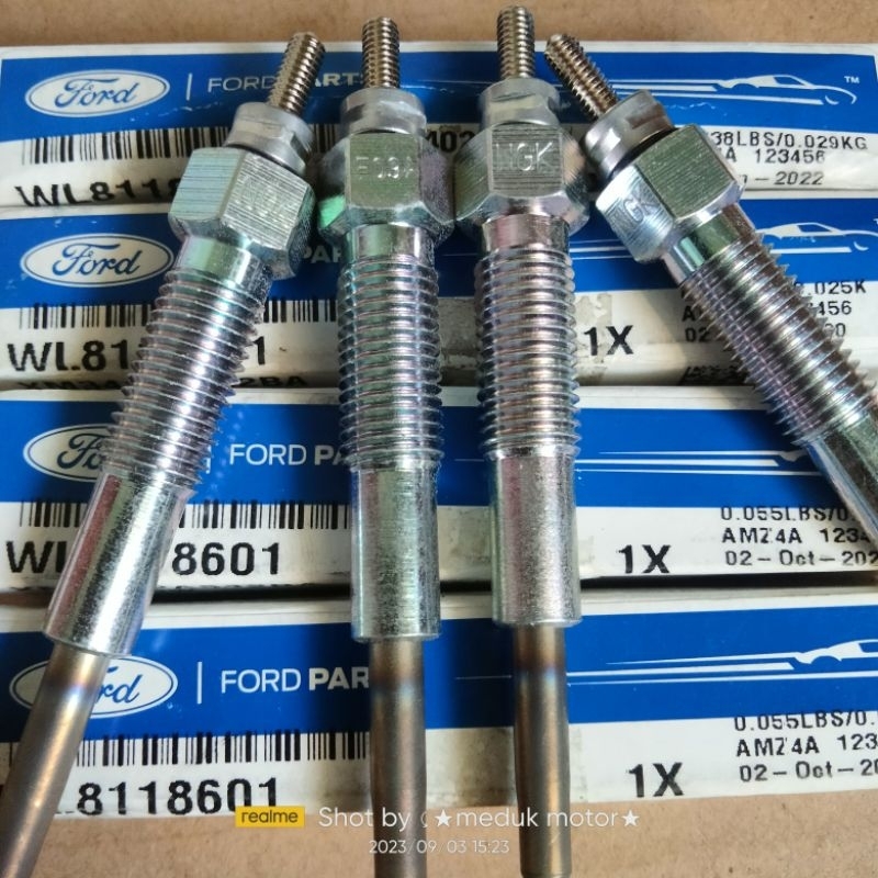 Ford Ranger Everest TDi Original Glow Plug Heating Spark Plug Shopee