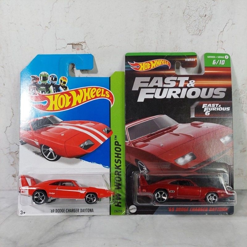 Hot Wheels 69 Dodge Charger Daytona Shopee Malaysia