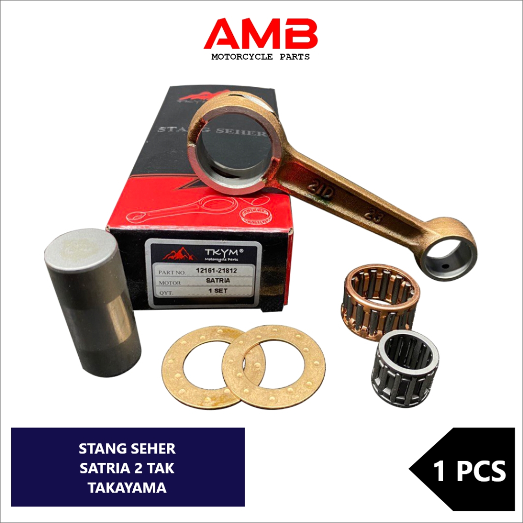 Conrod Handlebar Piston SATRIA 2 Stroke TAKAYAMA Brand Shopee Malaysia