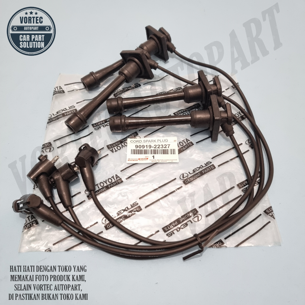 Cable Spark Plug Cord Set Plug Great All New Corolla Soluna Original