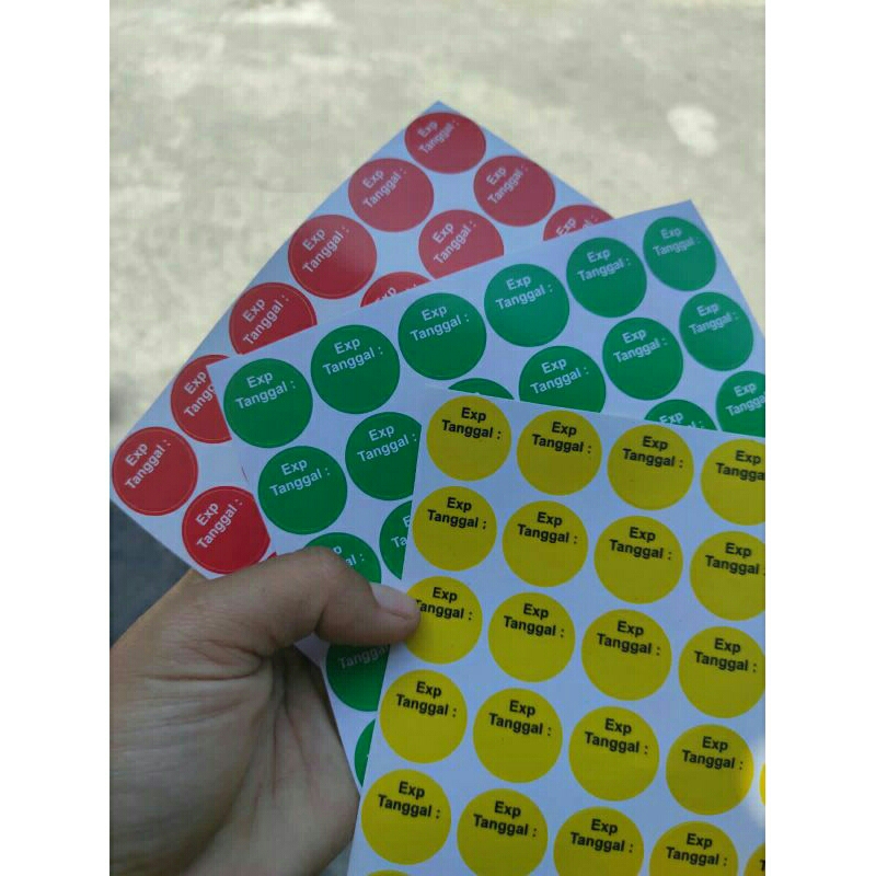 EXP Expired Date label Sticker | Shopee Malaysia