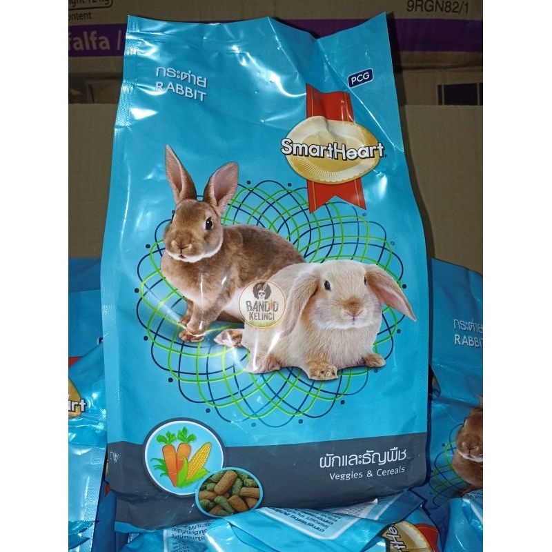 Smartheart RABBIT FRESHPACK 1KG SMART HEART FLAVOR VARIANT RABBIT FOOD ...