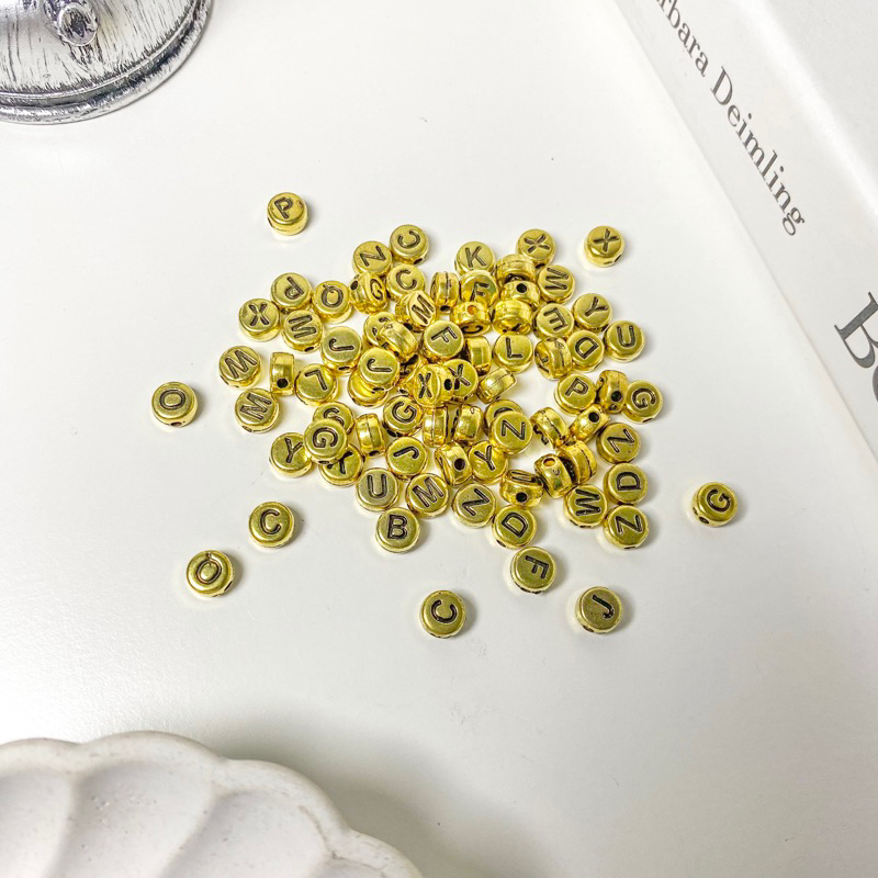 Small Gold Unit Letters | Shopee Malaysia