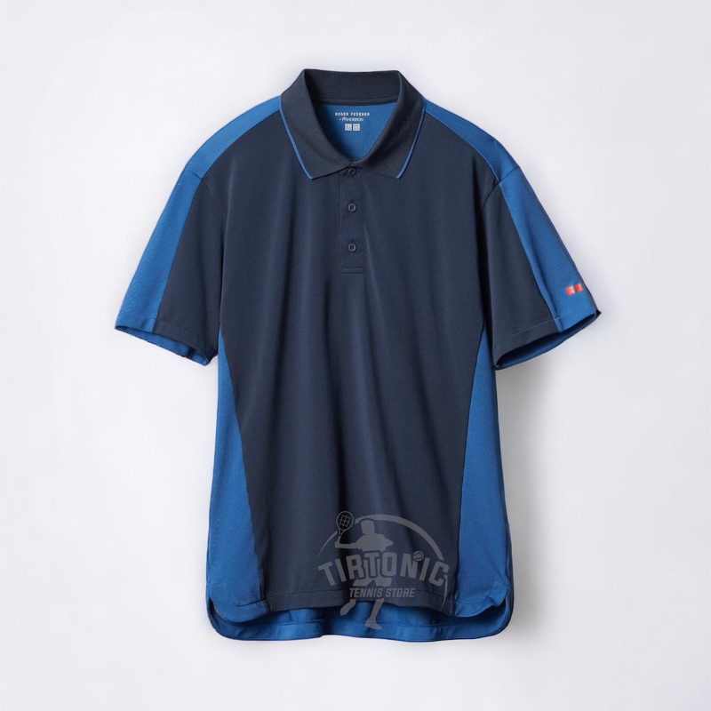 Federer uniqlo blue shirt on sale