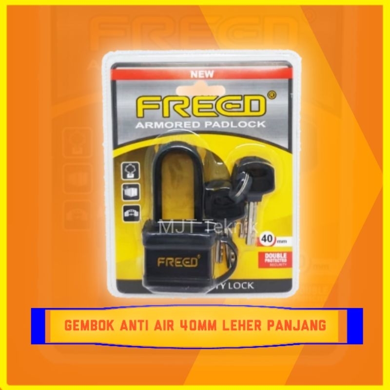Freed Padlock Jacket Waterproof 40mm Long Neck Original Original