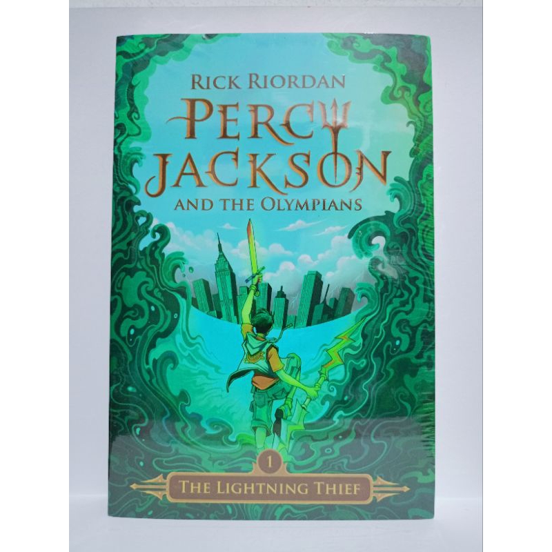 Novel Book Percy Jackson And The Olympians 1 The Lightning Thief Shopee Malaysia