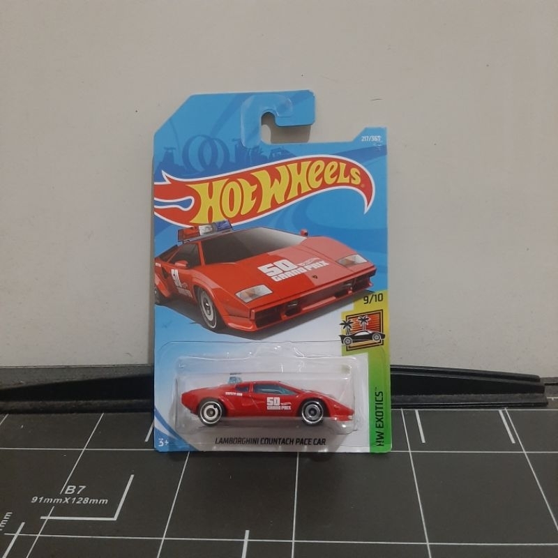 Hot Wheels Countach Pace Car Shopee Malaysia