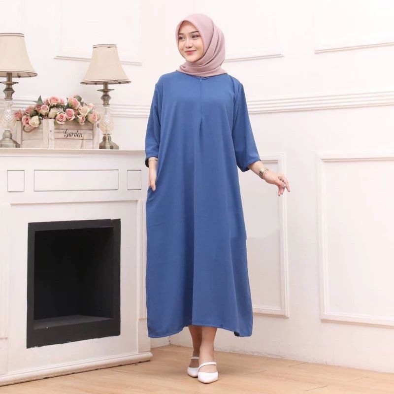 Lenora dress Long gamis midi maxi muslim Women airflow Brocade DEODORA