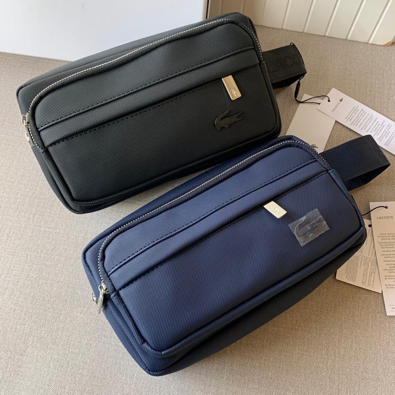 Lacoste handbag Pouch For Men import Shopee Malaysia
