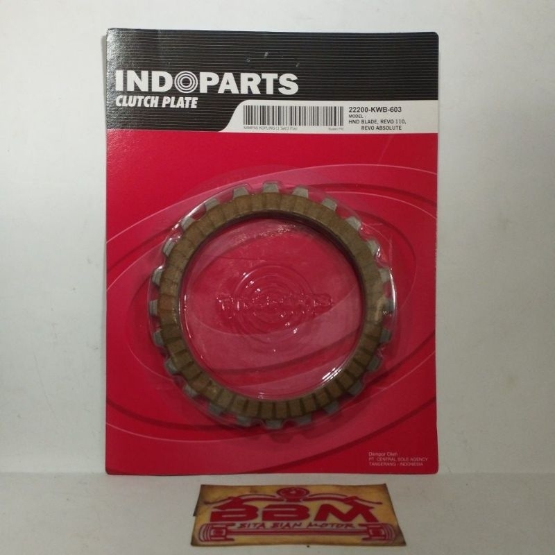 Kwb Honda blade Clutch Lining,revo 110, revo absolute Shopee Malaysia
