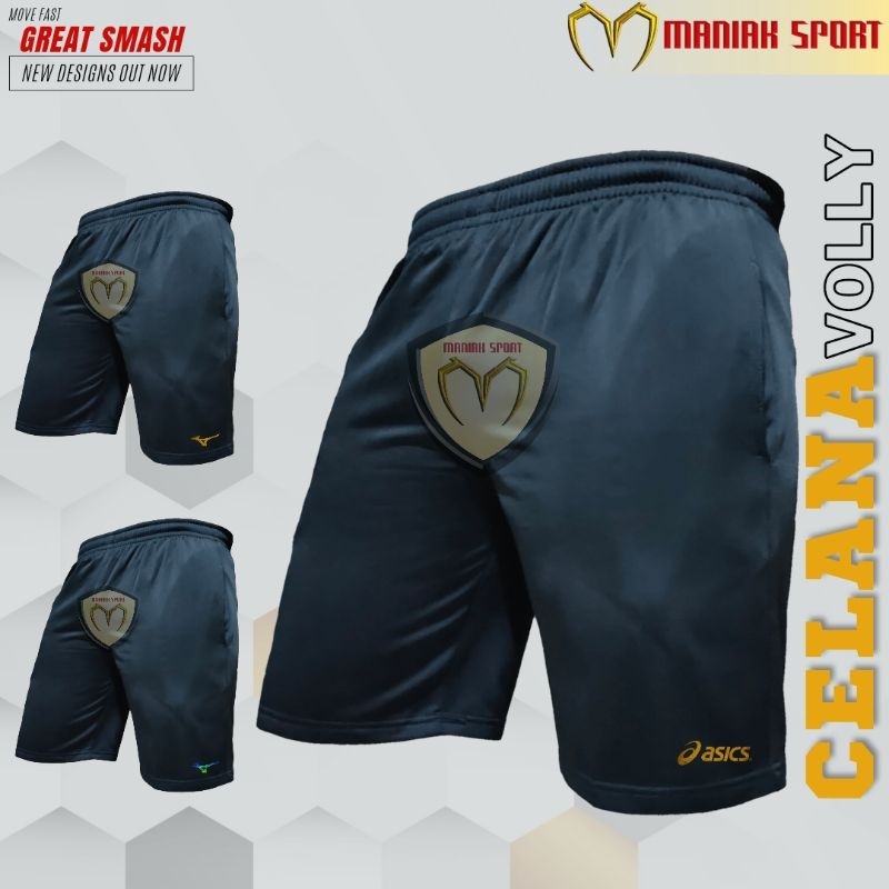 Clvddr Volleyball Pants DIADORA PREMIUM Material DTF Screen Printing Shopee Malaysia