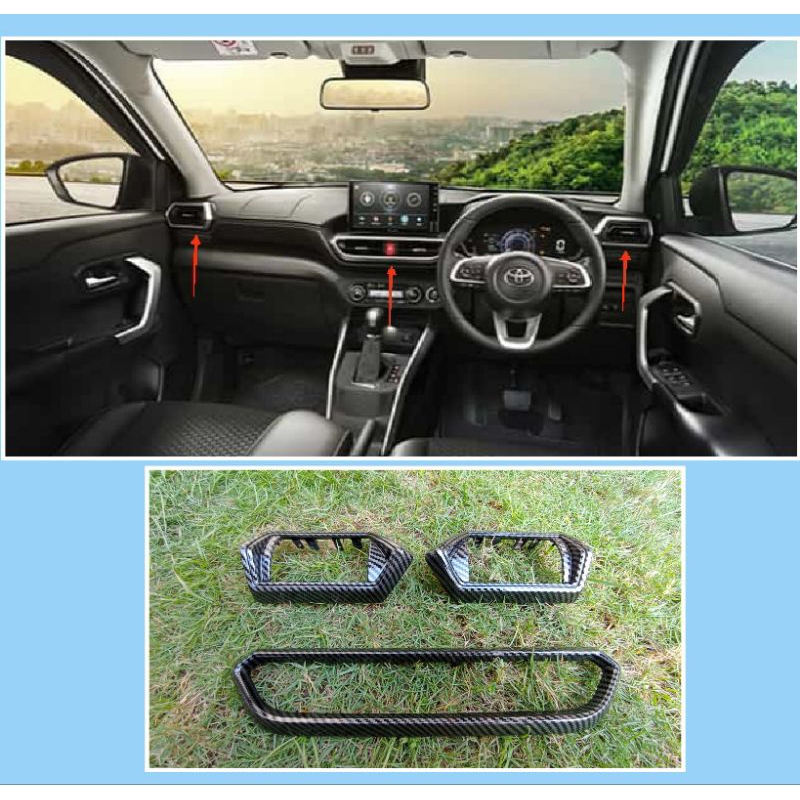 Raize ROCKY Ac PANEL (Center vent Ac & Second Stage Ac) | Shopee Malaysia